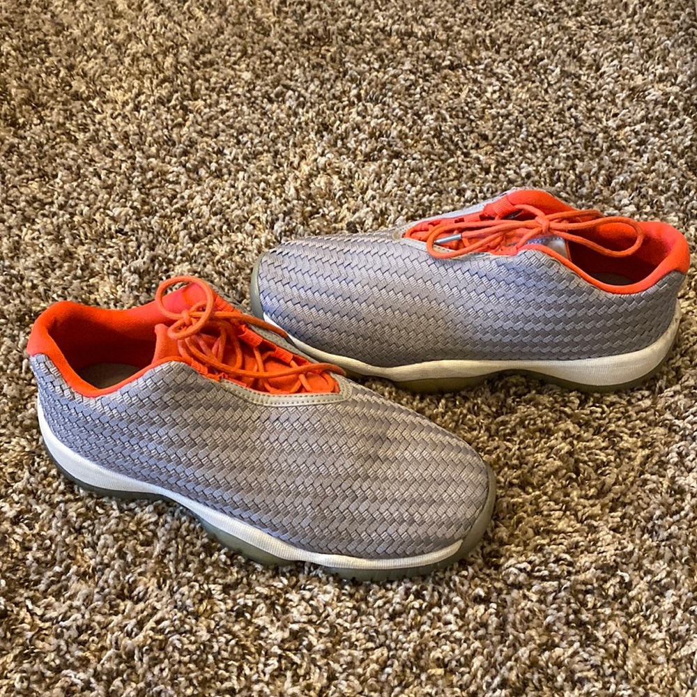 Grey Jordans sneakers